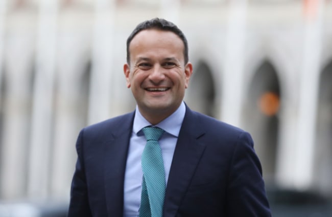 Leo Varadkar also announced the launch of new re-opening grants for businesses.