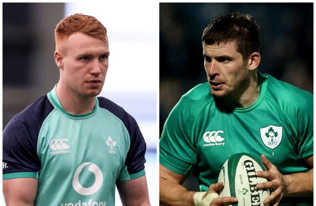 Ciaran Frawley and Nick Timoney.