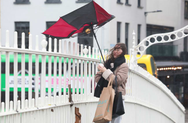 Strong winds and heavy rain are expected in the coming days.