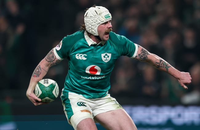 Mack Hansen is back for Ireland.