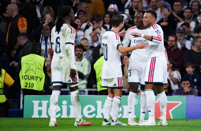 Real Madrid and Aston Villa maintain perfect starts to Champions League