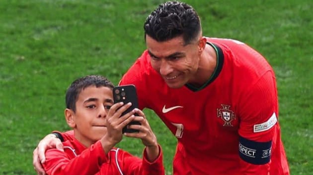 A moment he'll likely never forget.