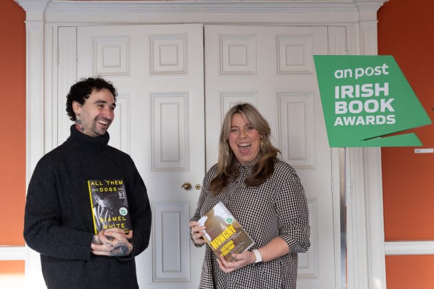 Djamel White, author of All Them Dogs, and Katriona O'Sullivan, author of Hungry: A Biography of My Body.